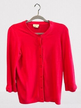 Kate Spade Bright Pink Cardigan